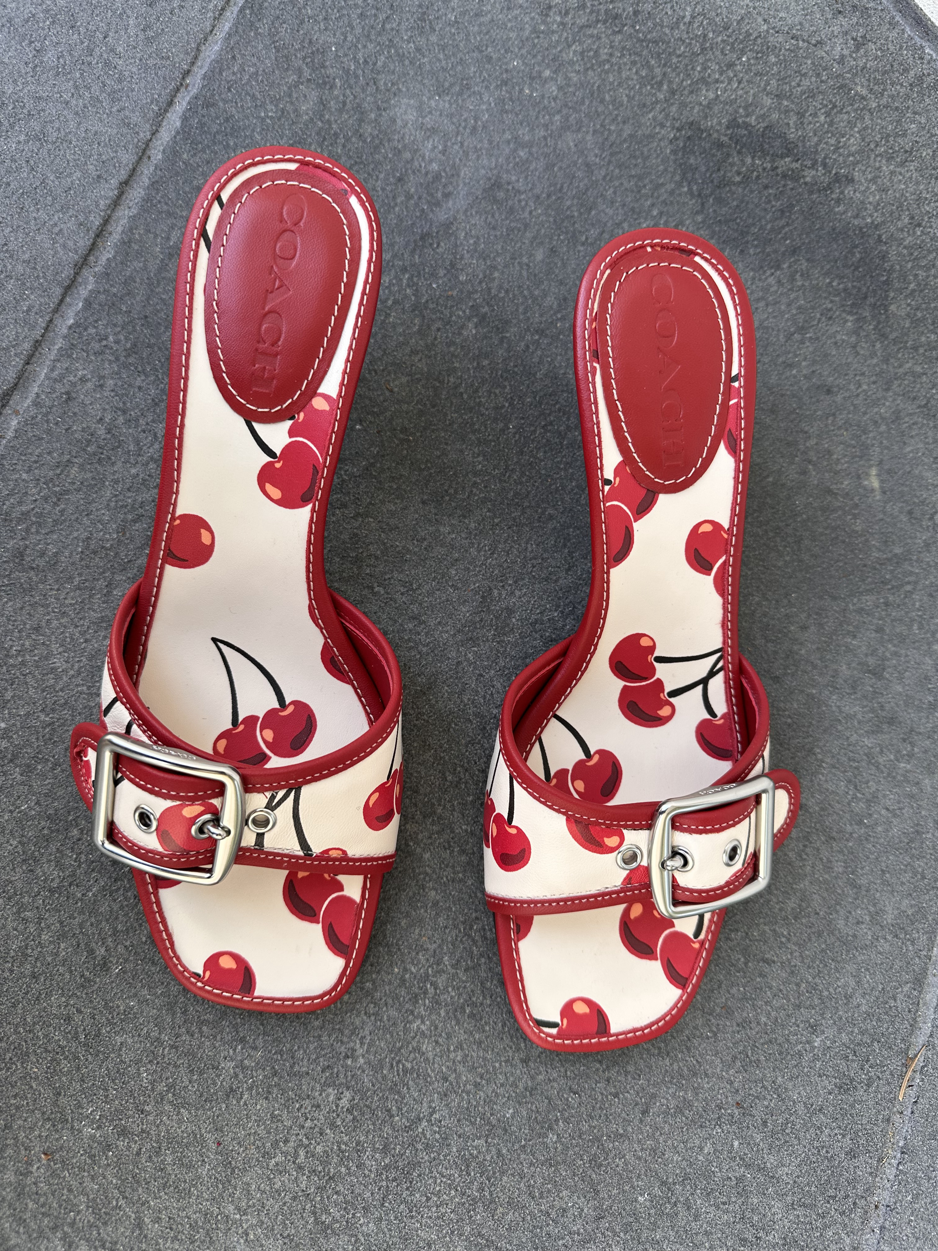 コーチ Margot Sandal With Cherry Print COACH® Outlet | Margot Sandal With Cherry Print