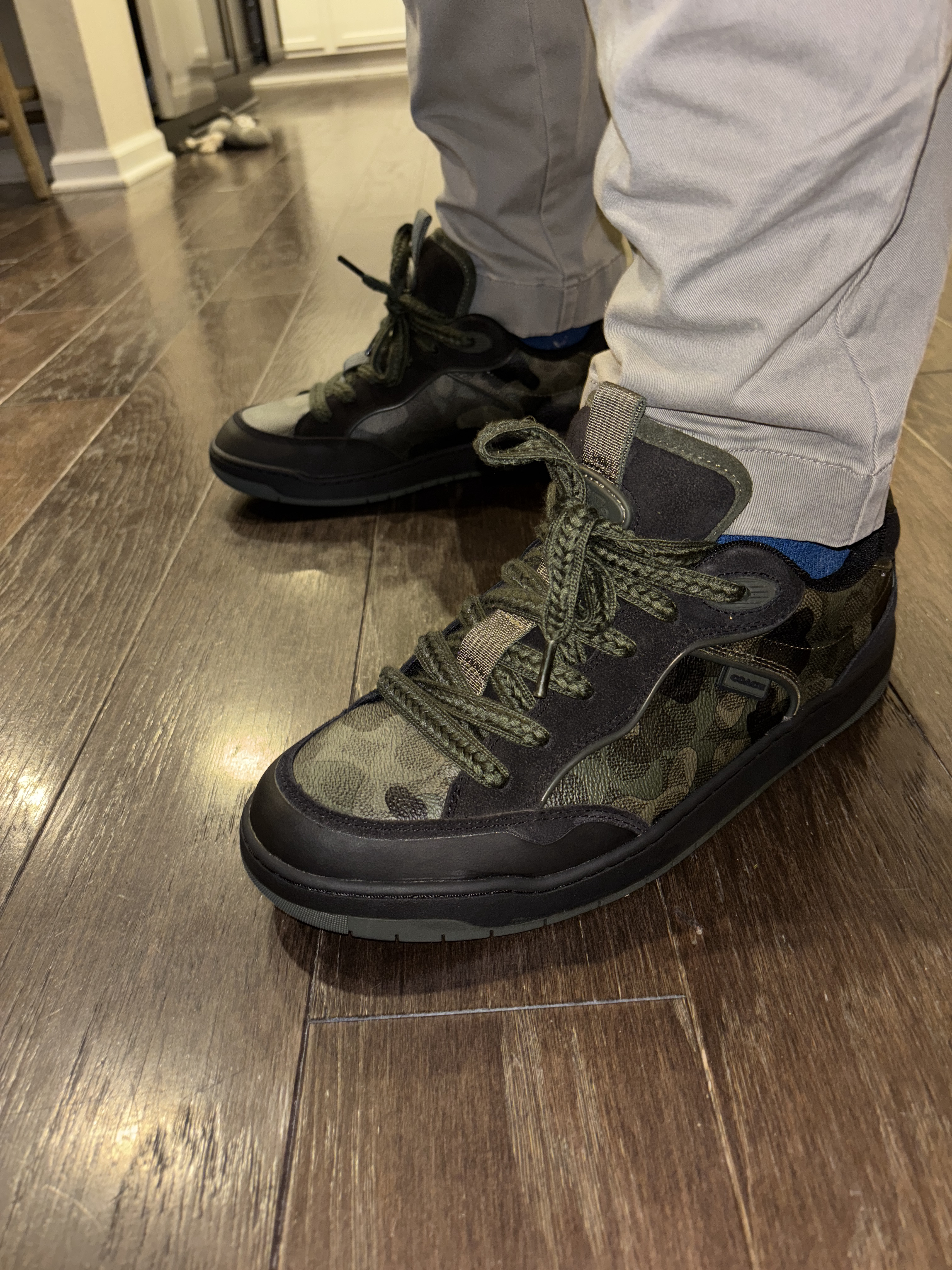 C203 Sneaker In Signature Canvas C203 Sneaker In Signature Camo Print main image 4