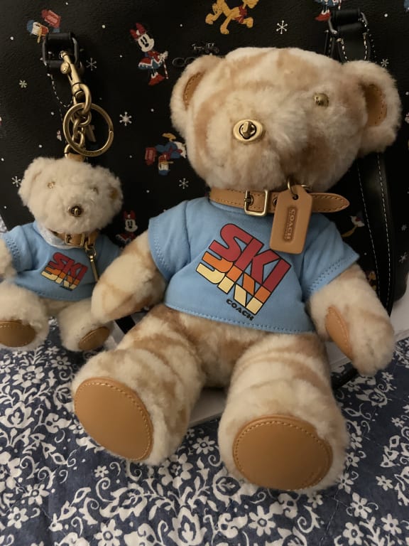 COACH® Outlet | Ski Bear Collectible In Signature Shearling