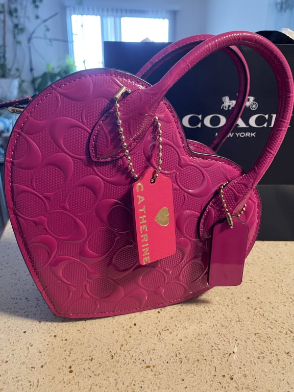 COACH® Outlet | Heart Bag In Signature Leather