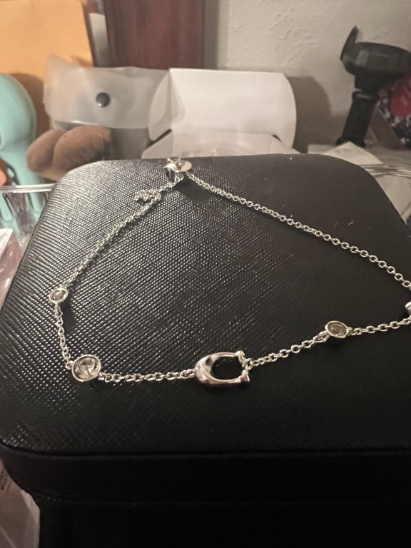COACH＊即発 Bar Slider Bracelet クリスタル ブレスレット COACH® Outlet | Crystal Slider Bracelet