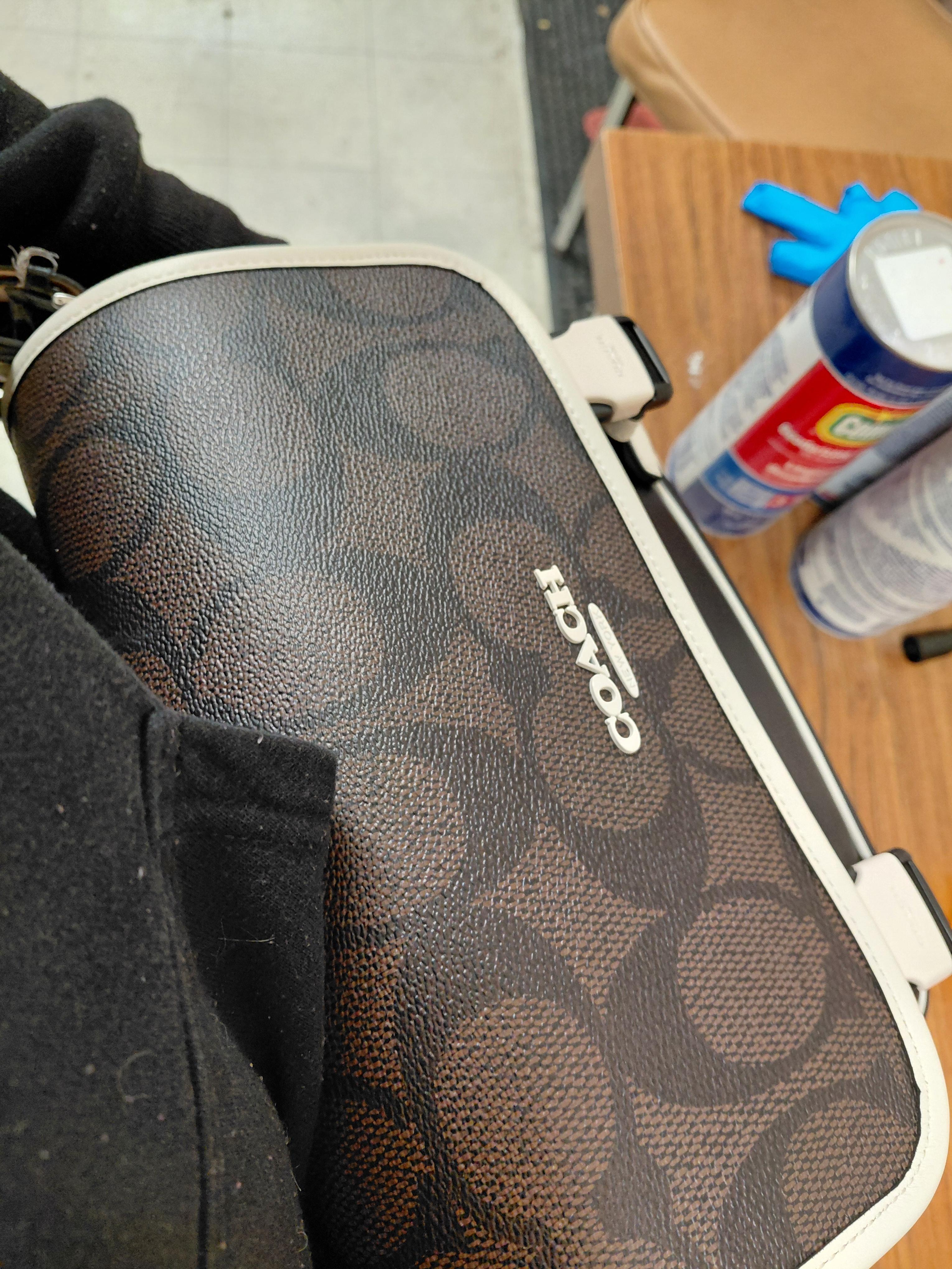 COACH® Outlet | Racer Messenger Bag In Blocked Signature Canvas