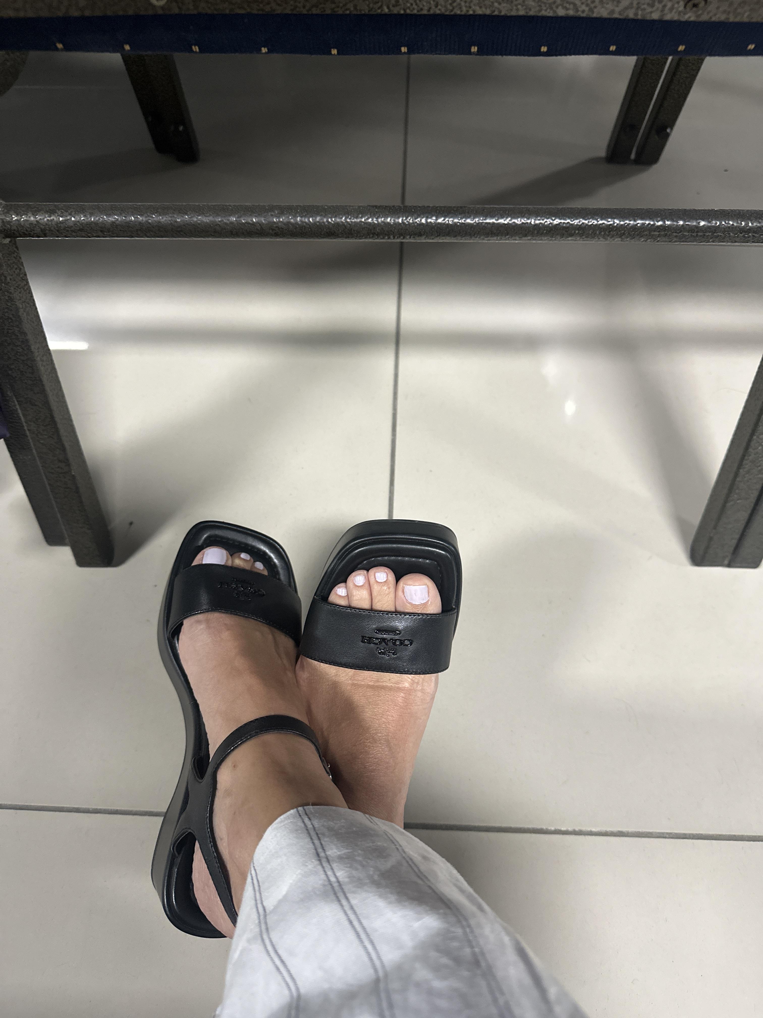 【COACH】Gale Wedge Sandal In Signature Canvas COACH® Outlet | Gale Wedge Sandal In Signature Canvas