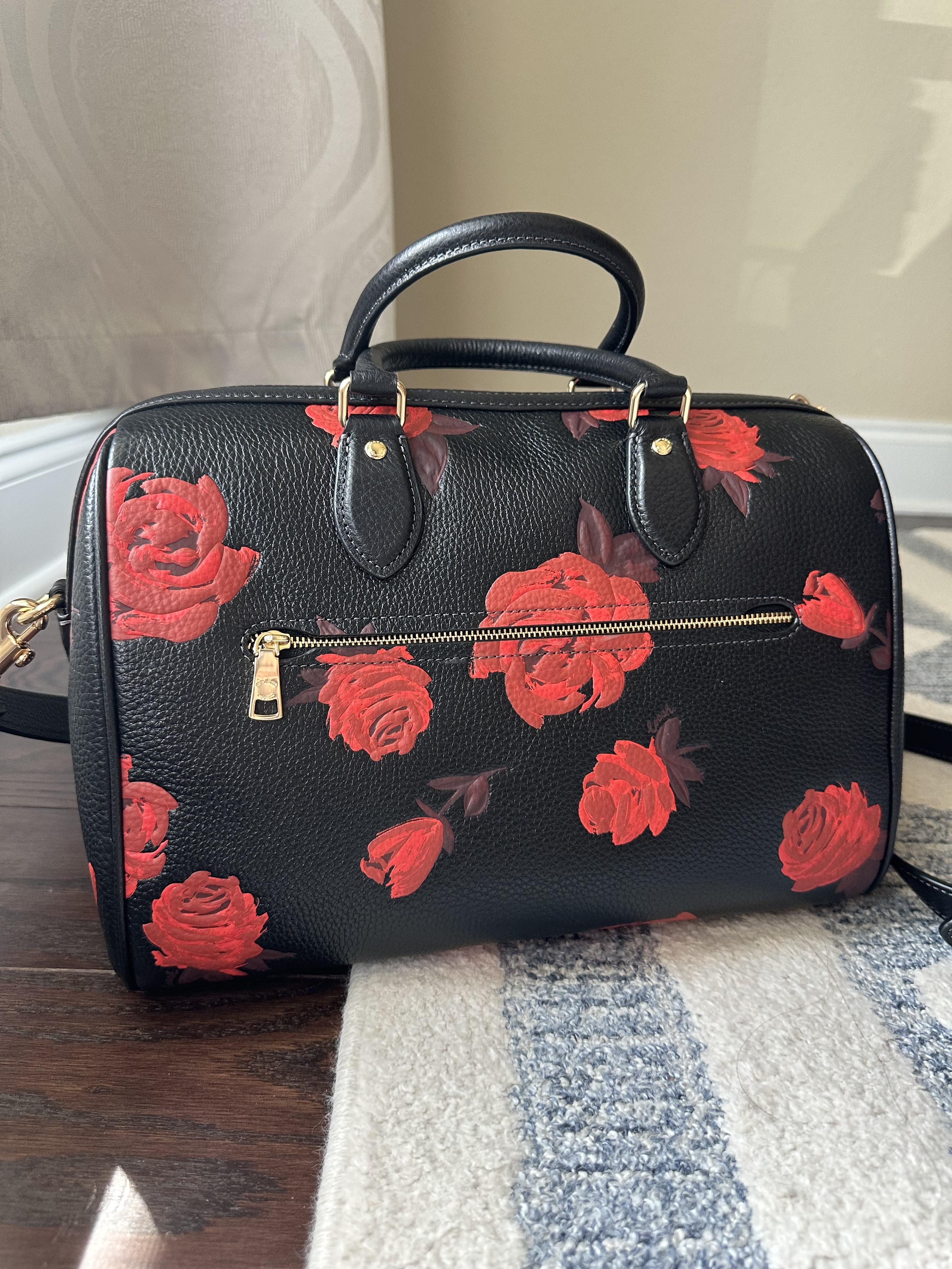 COACH® Outlet | Rowan Large Satchel Bag In Signature Canvas