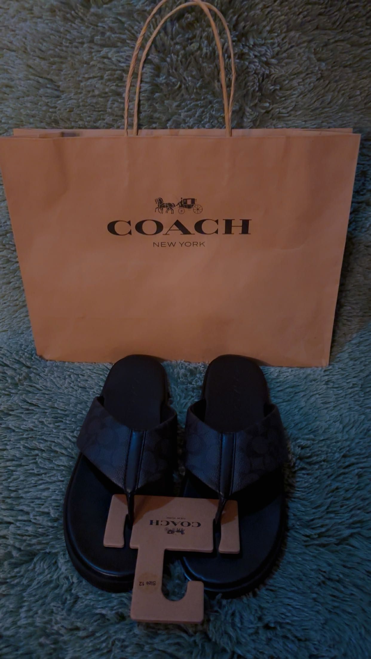COACH® Outlet | Flip Flop In Signature Canvas