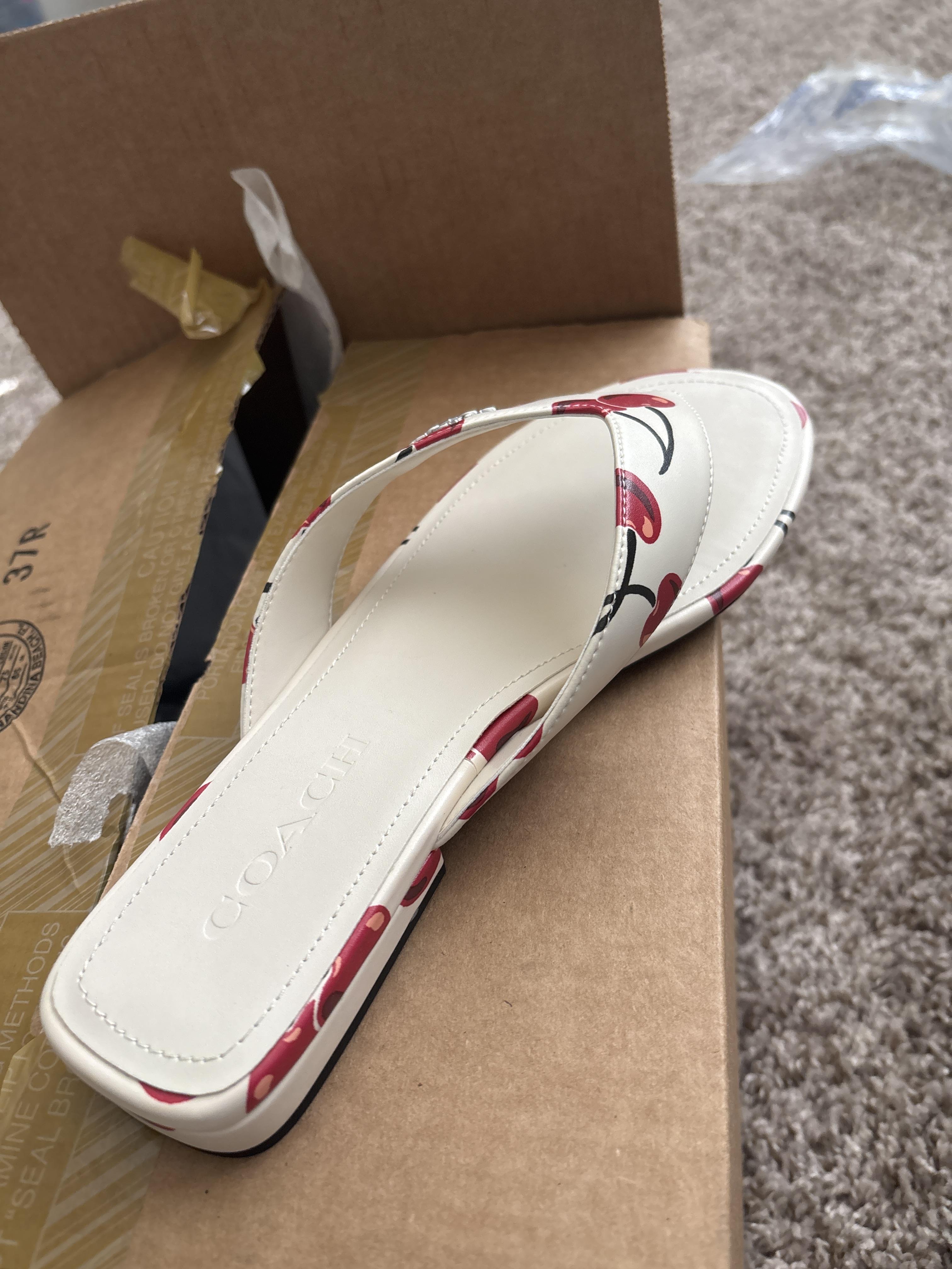 COACH® Outlet | Bridgette Sandal With Cherry Print COACH® Outlet | Bridgette Sandal With Cherry Print