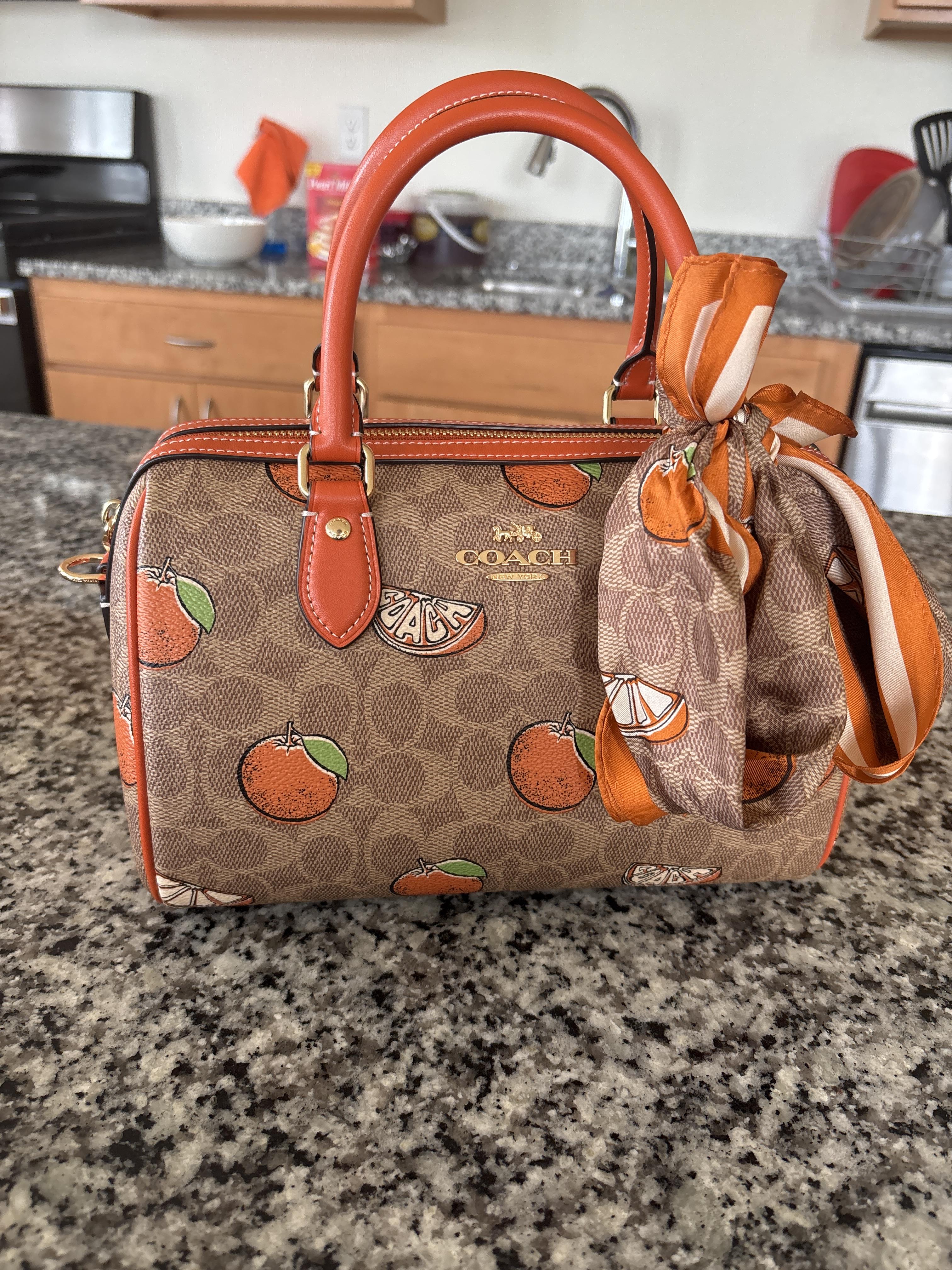 COACH® Outlet | Rowan Satchel Bag In Signature Canvas With