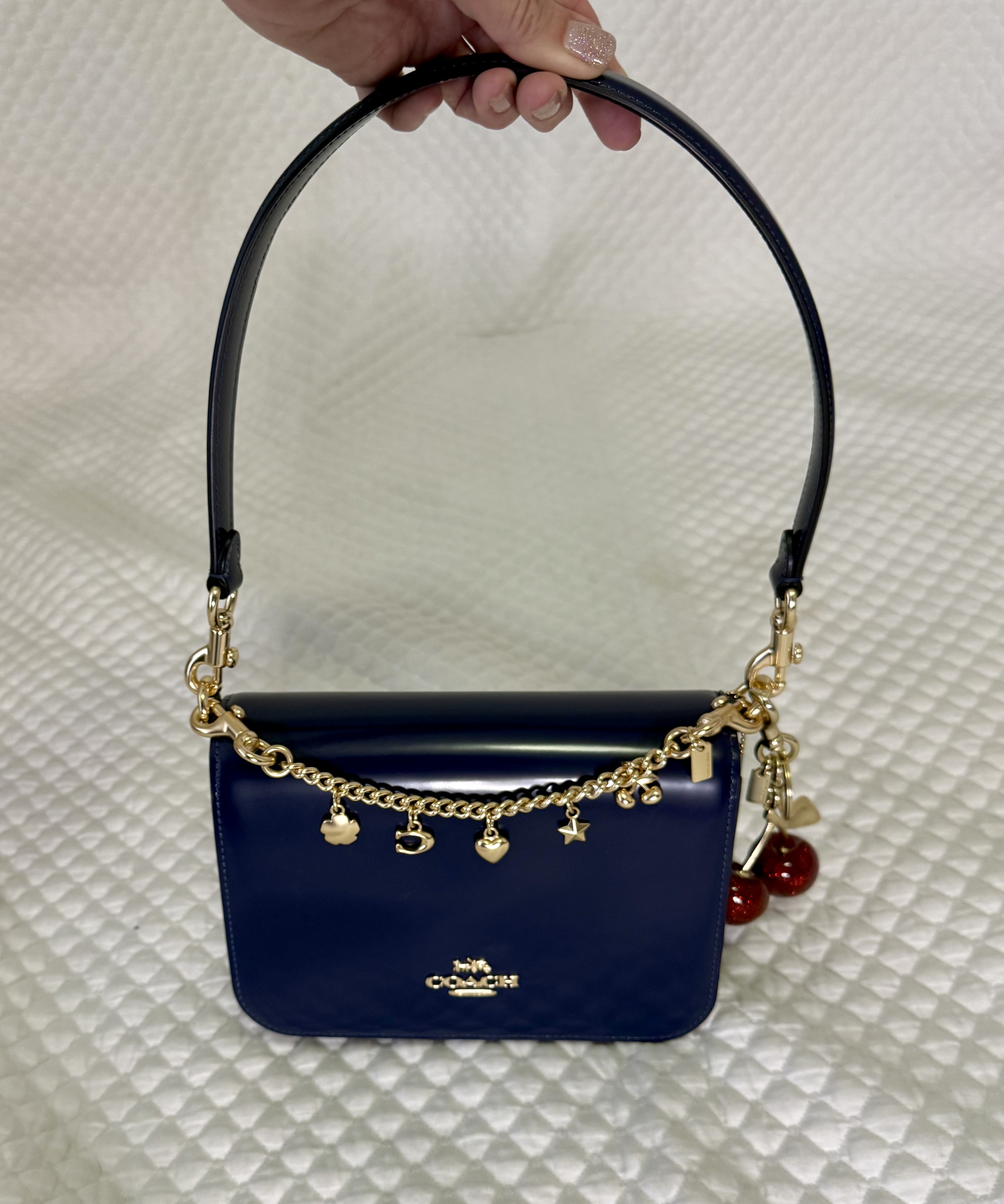 【COACH】スワッガー チェーン・チャーム COACH◇シルバー スワッガー チェーン バッグ チャーム CW662