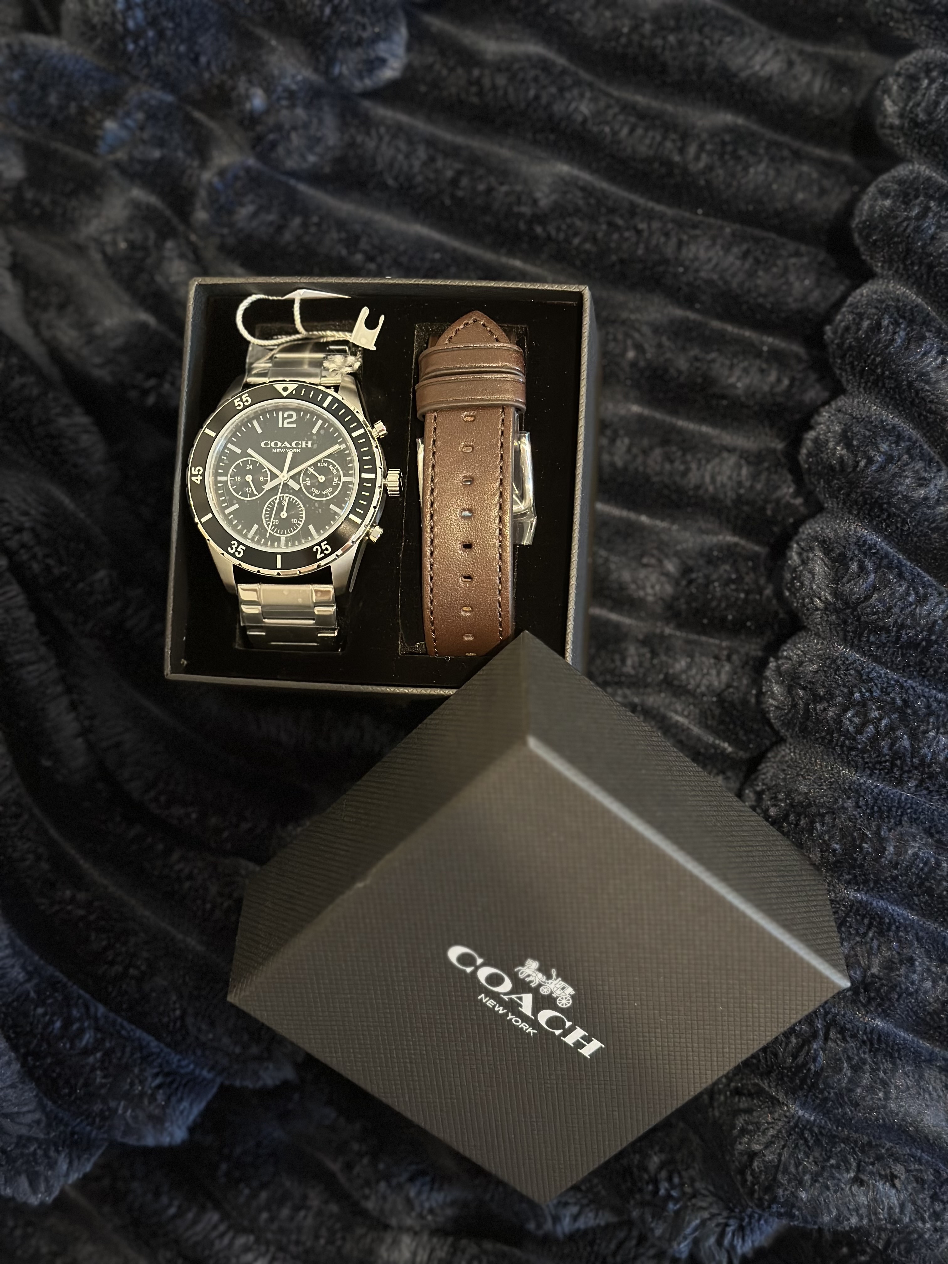 COACH コール ウォッチ ギフト セット 44MM ギフトにも】COACH コール ウォッチ・44MM