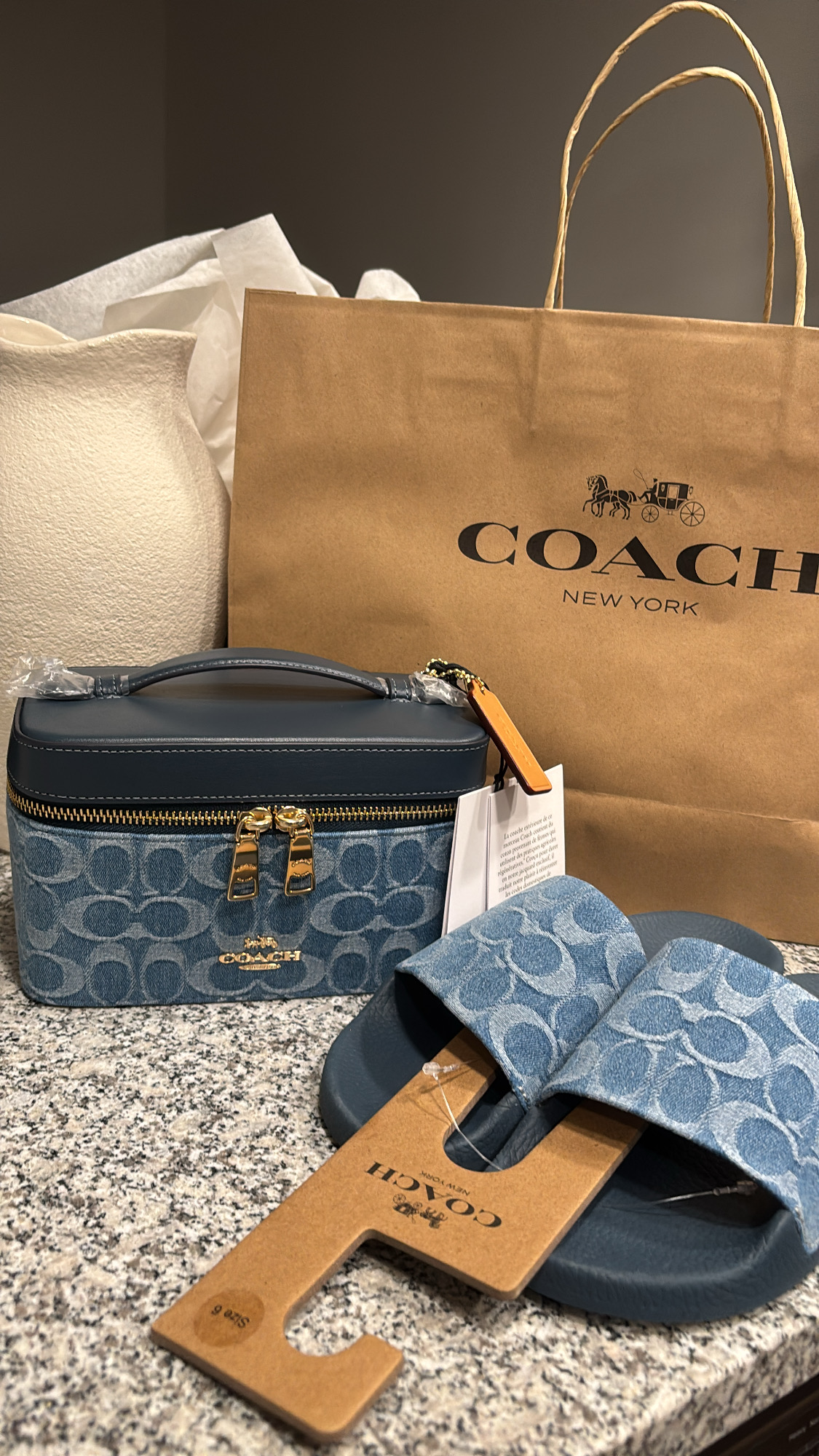 COACH® Outlet | Udele Sport Slide In Signature Canvas