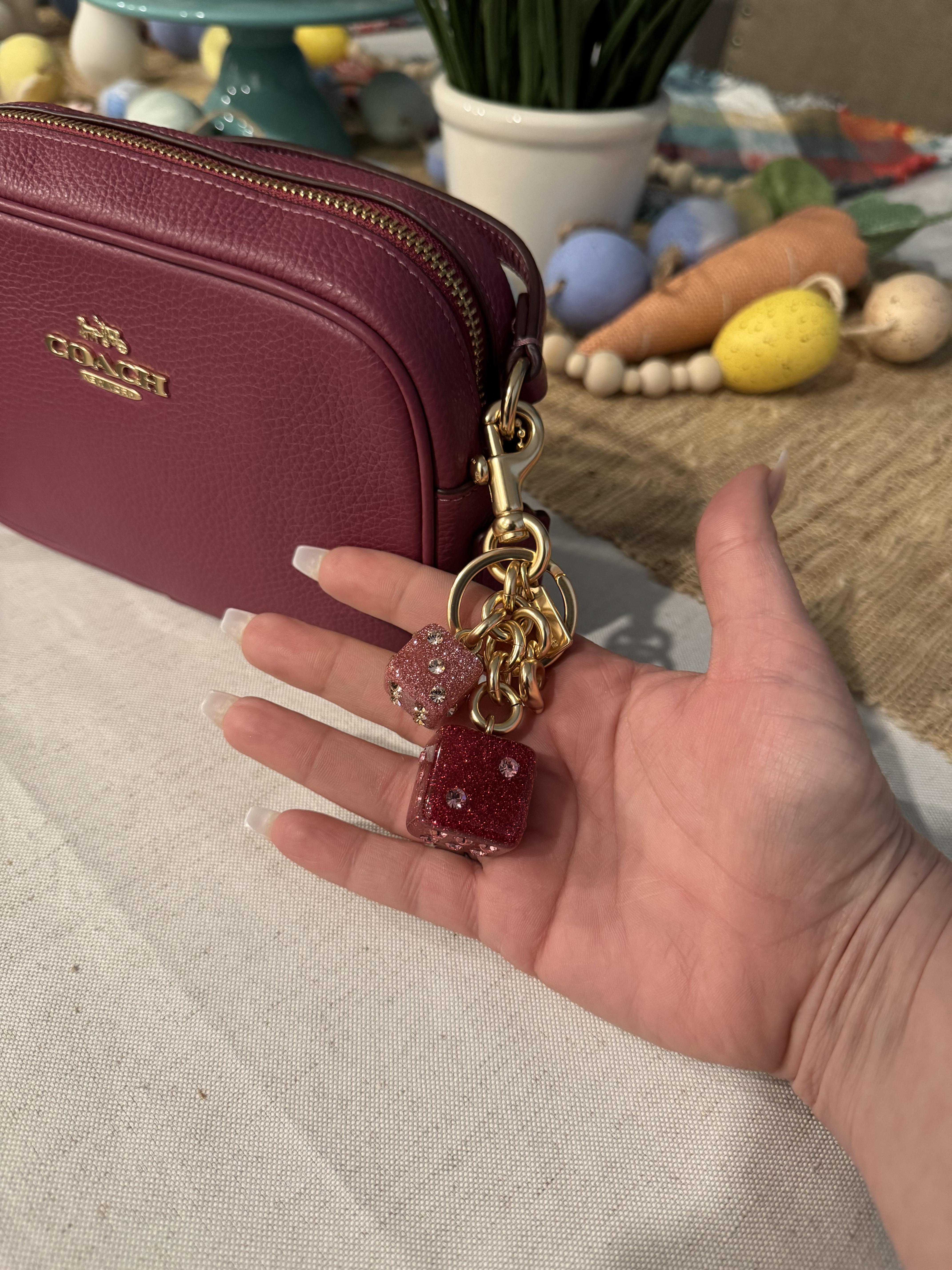 COACH® Outlet | Dice Cluster Bag Charm COACH® Outlet | Dice Cluster Bag Charm