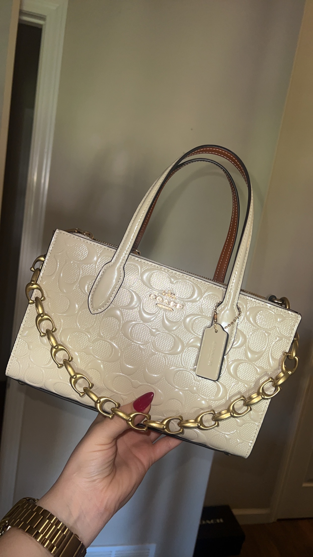 【2024】お歳暮・冬ギフト COACH® Outlet | Nina Small Tote Bag バッグ
