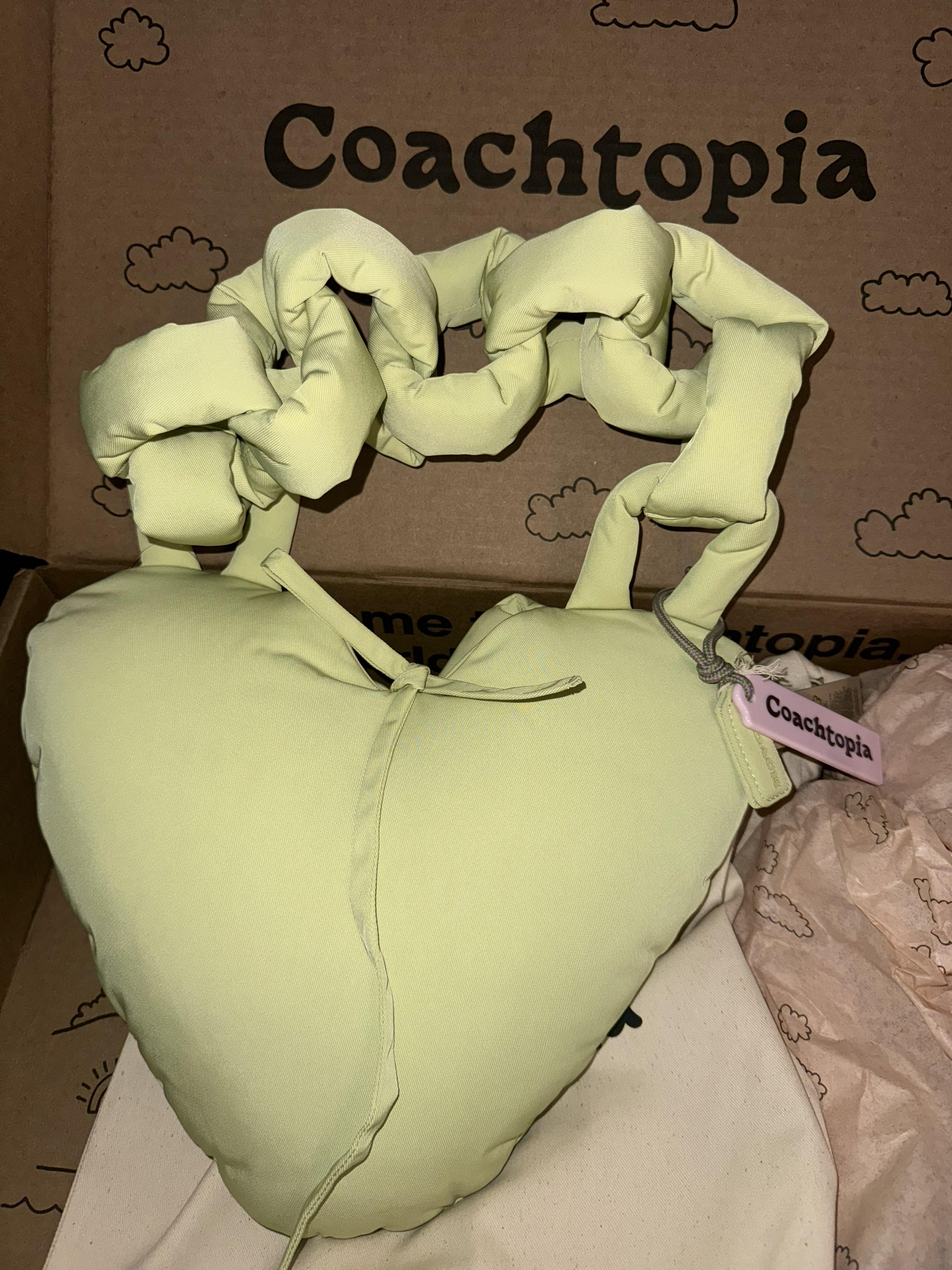 Coachtopia Loop Puffy Heart Bag | Coachtopia ™