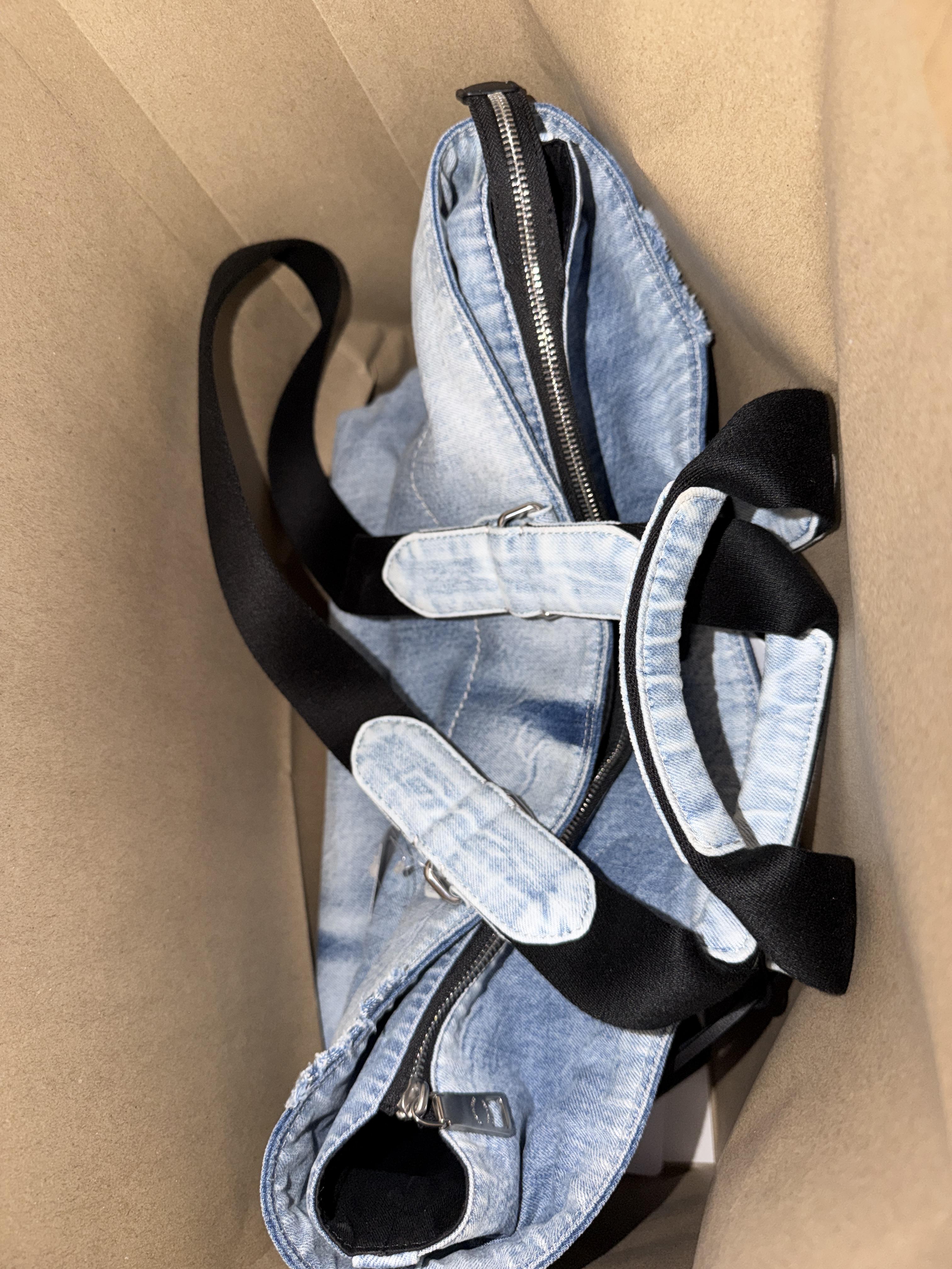 COACH® Outlet | Small Tour Tote Bag In Signature Denim