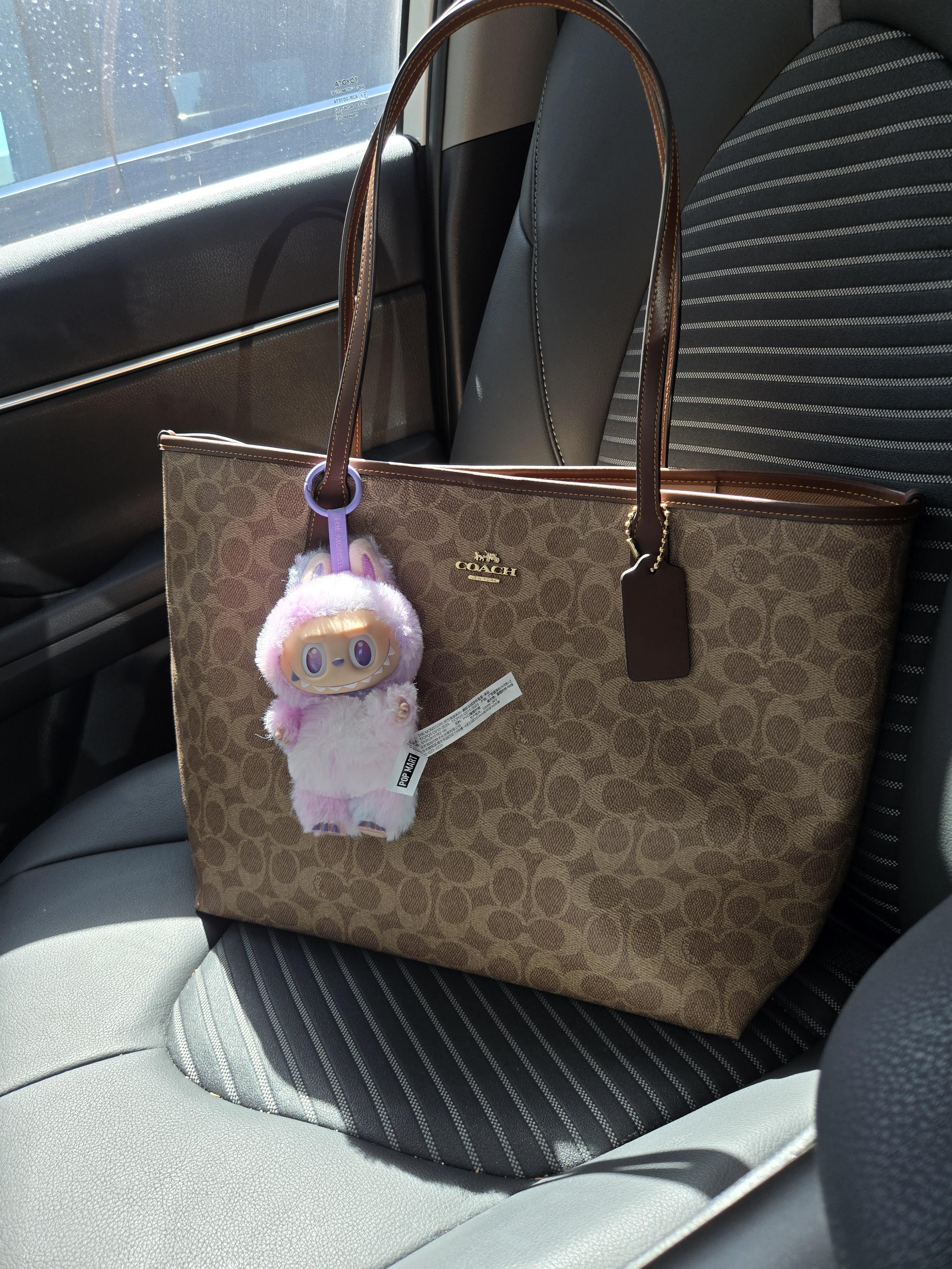 【美品】COACH city tote Coach City Tote Bag With Lemon Print Garden Glade/Multi NWT