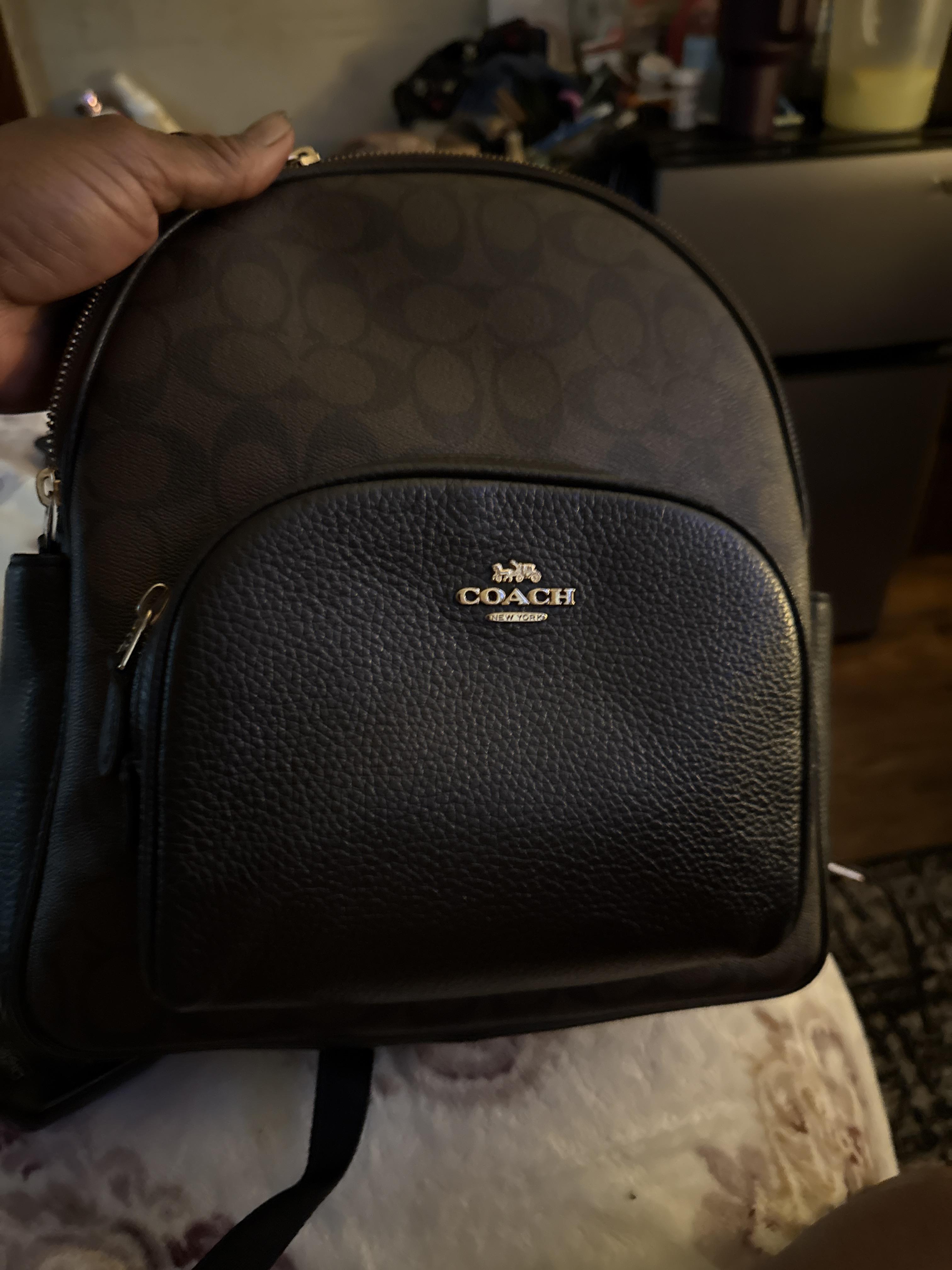 【COACH】Court Backpack★シグネチャー キャンバス★ COACH® Outlet | Court Backpack In Signature Canvas
