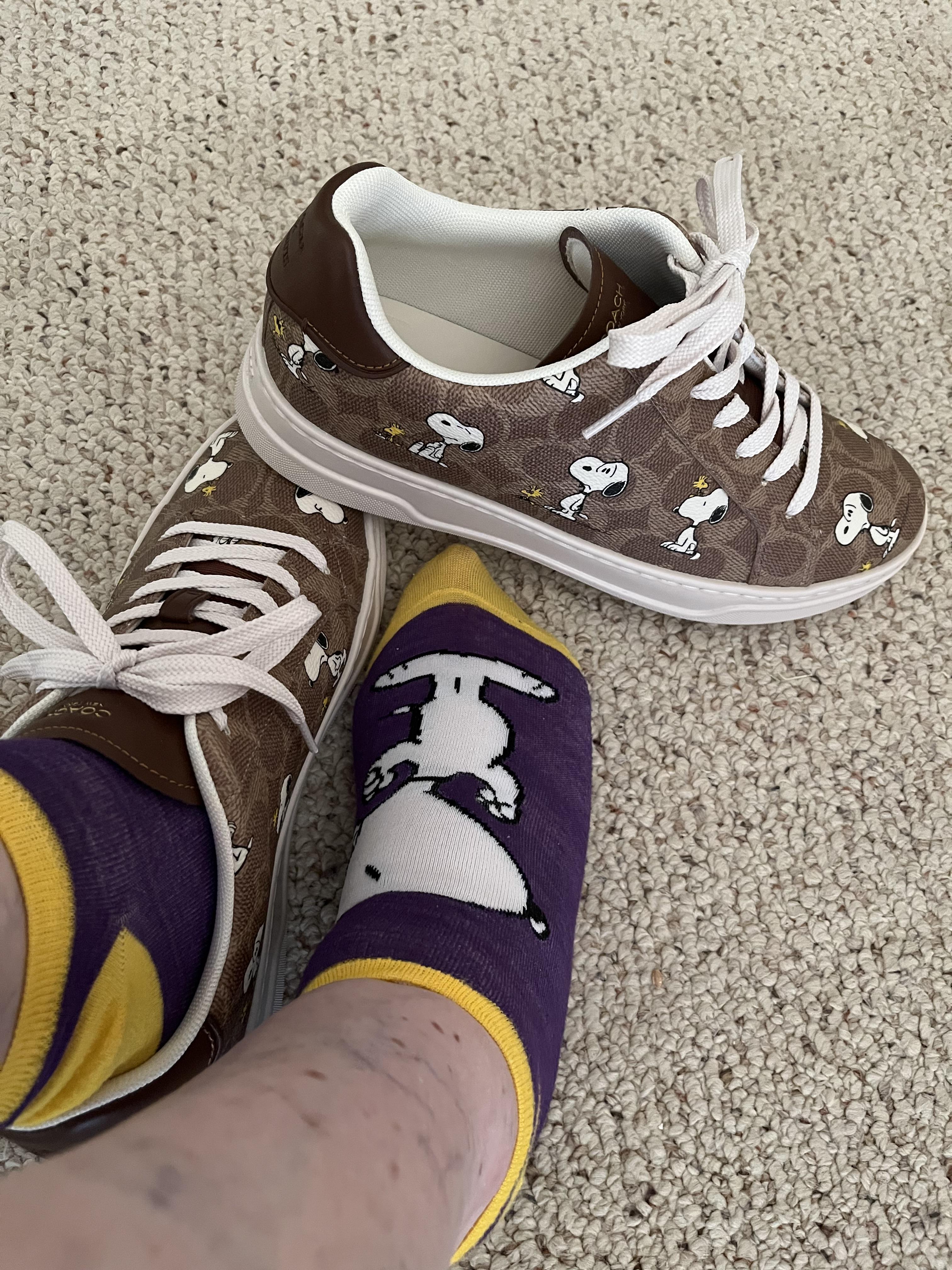 COACH® Outlet | Coach X Peanuts High Line Sneaker In