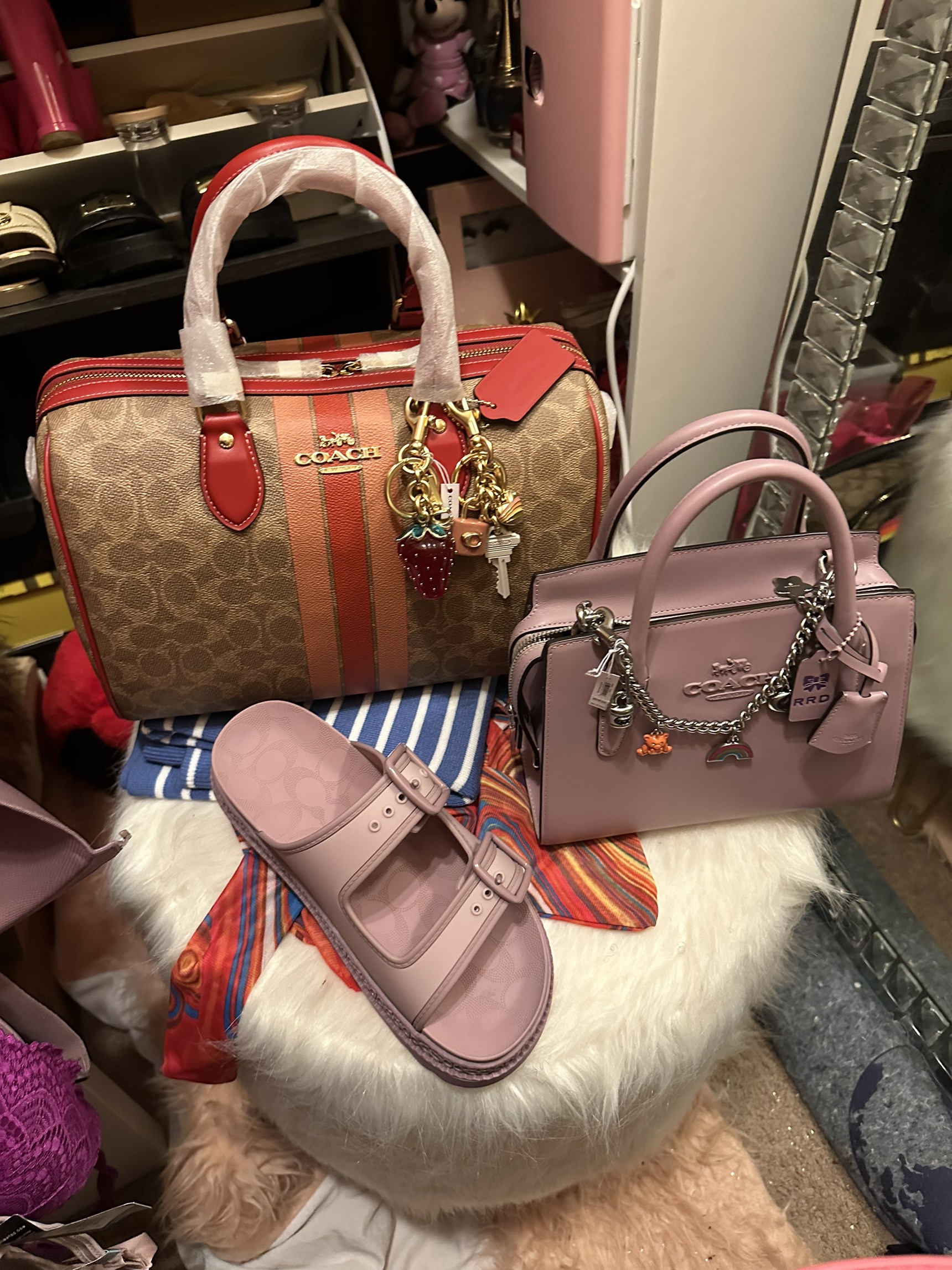 COACH® Outlet | Silver Swagger Chain With Charms