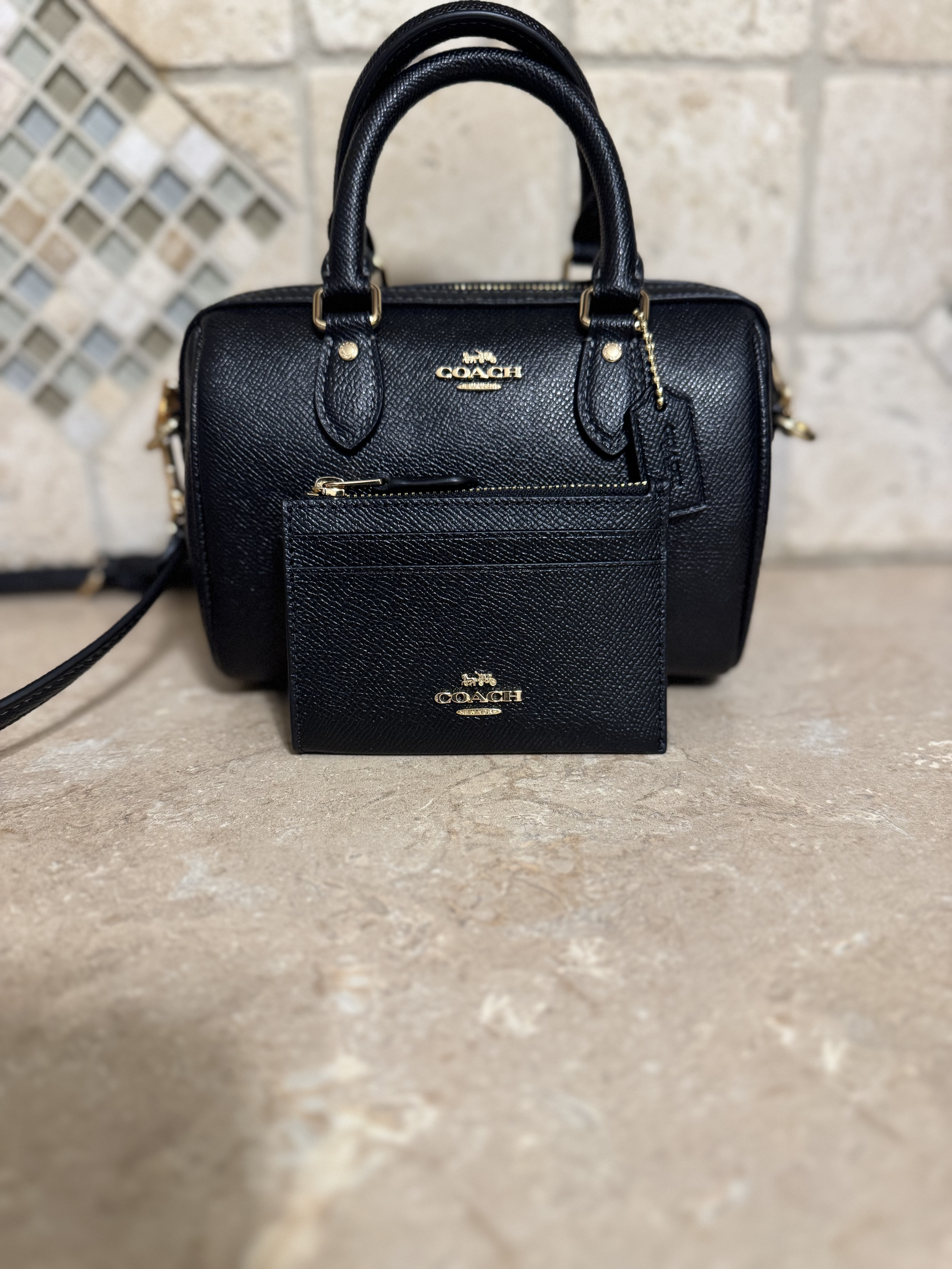 COACH® Outlet | Mini Rowan Crossbody Bag In Signature Canvas