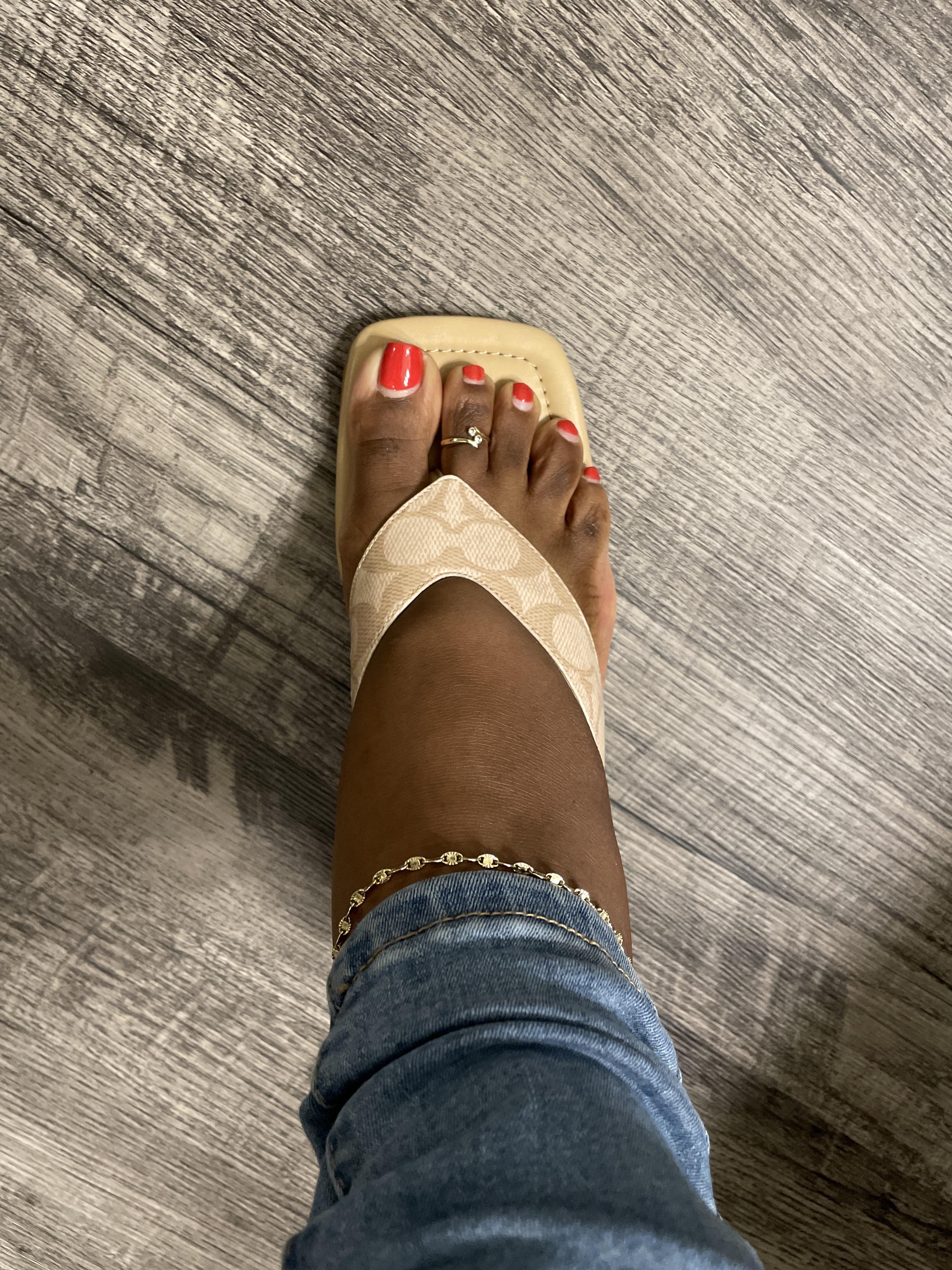 COACH® Outlet | Thong Kitten Heel
