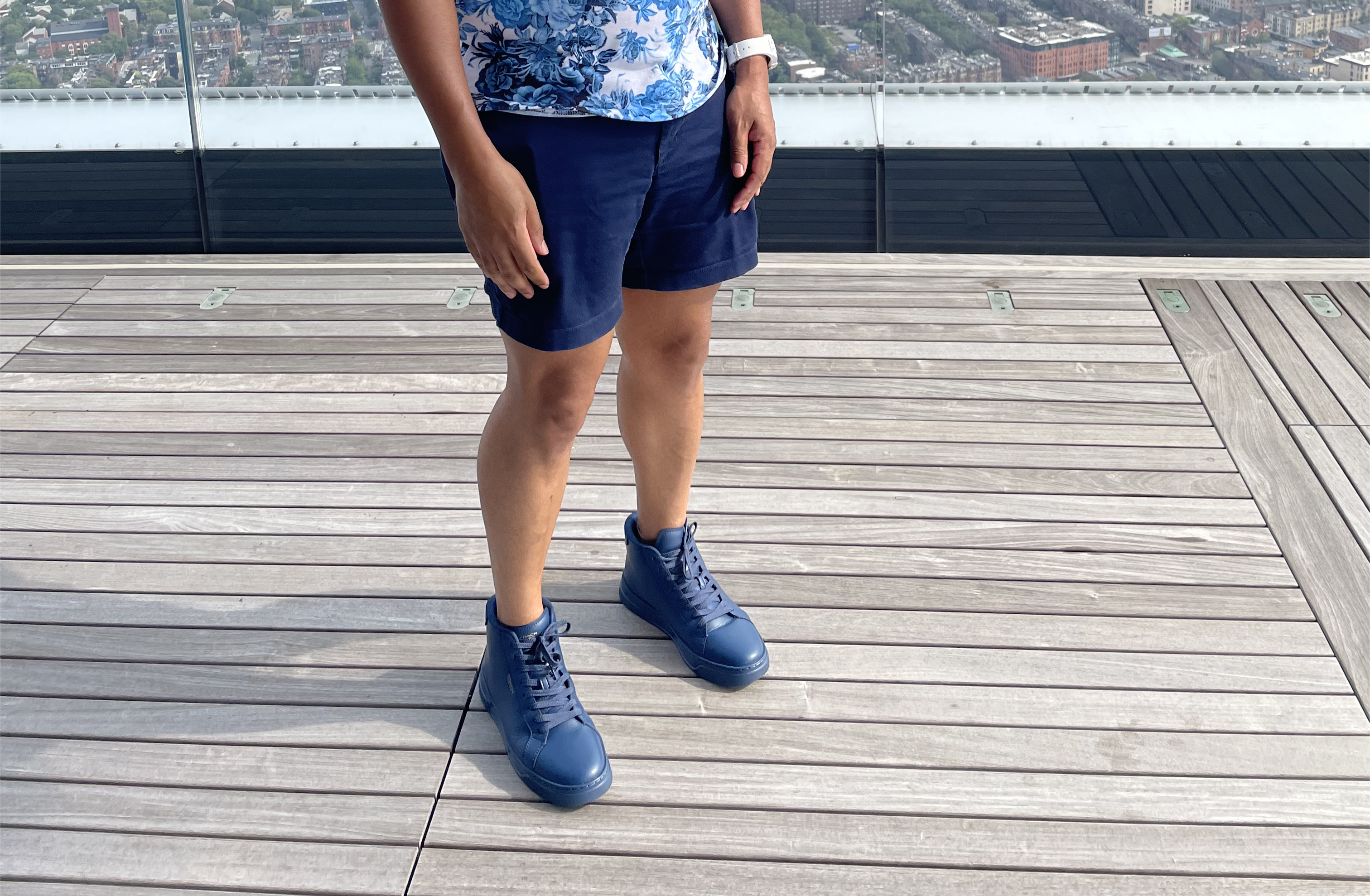 COACH® Outlet | High Line High Top Sneaker In Signature Canvas