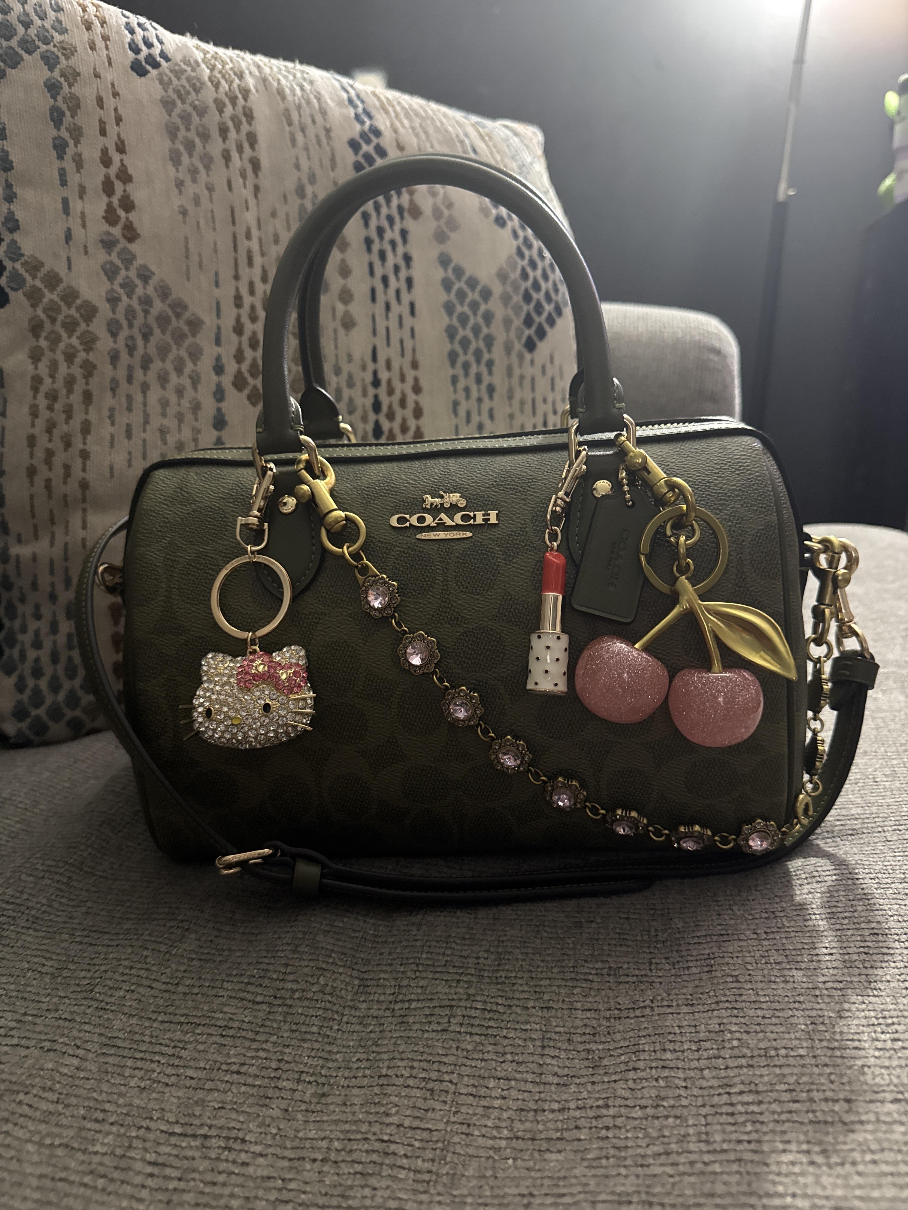 COACH® Outlet | Rowan Satchel Bag With Strawberry Print COACH® Outlet | Rowan Satchel Bag With Strawberry Print