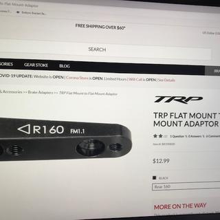 TRP Spyre Flat Mount Mechanical Brake | Jenson USA