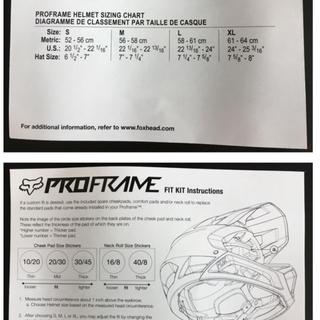 Fox Proframe Full Face MTB Helmet Jenson USA