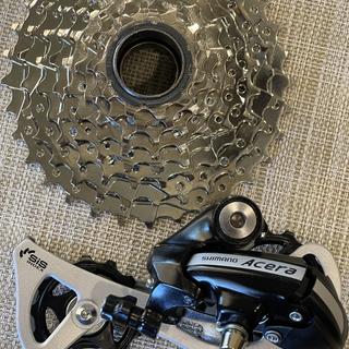 Deragliatore Posteriore Shimano Acera RD-M360 – 7/8 Velocità, Nuovo, Per MTB