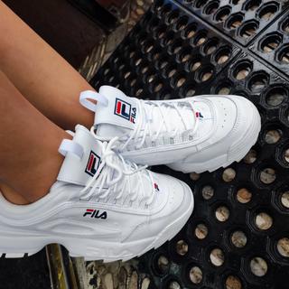 Fila Sprinter Zapatillas Fila Suela Alta 2018 Tenis Fila Blancos - Main Image