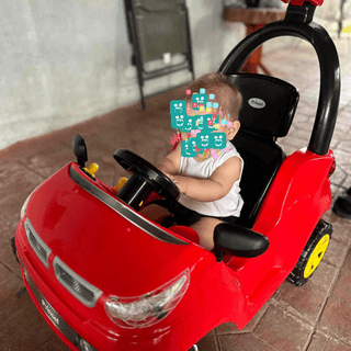 Push Car Adventure Montable Batman Prinsel New Unisex Small