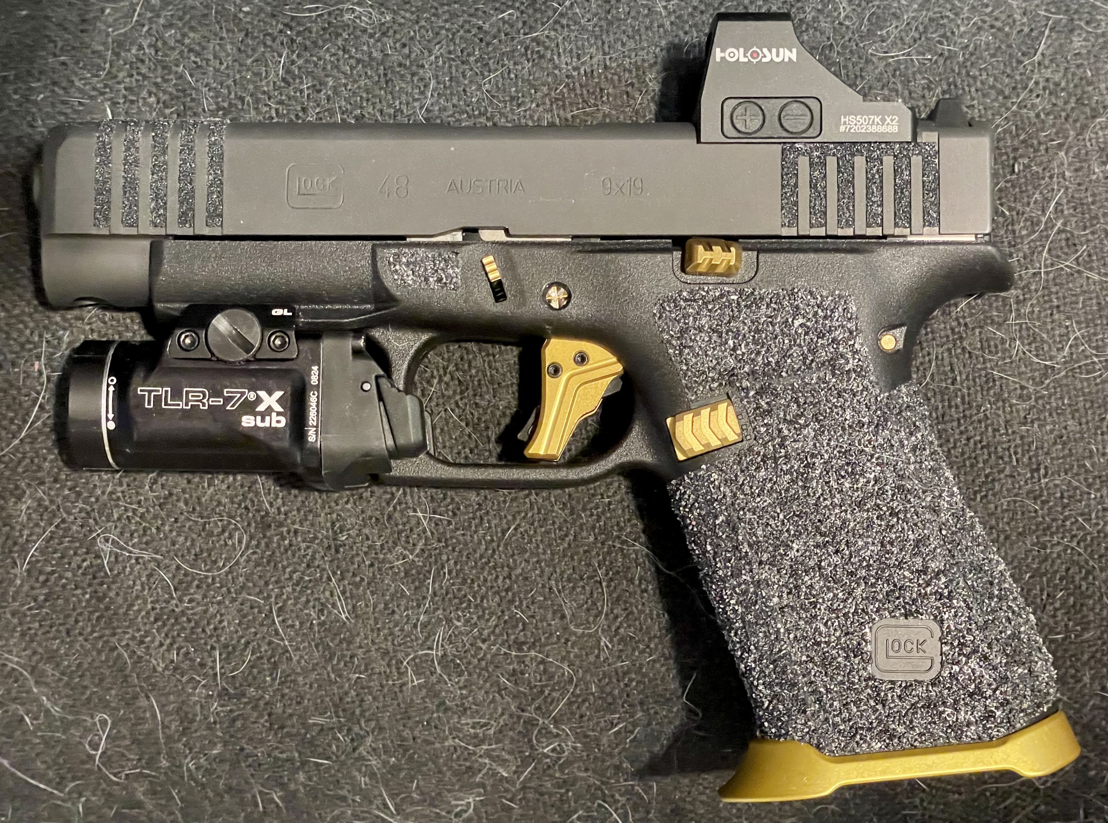 トイガン Holosun HS507K X2 Holosun HS507K X2 Open Reflex Optical Sight with Wearable4U