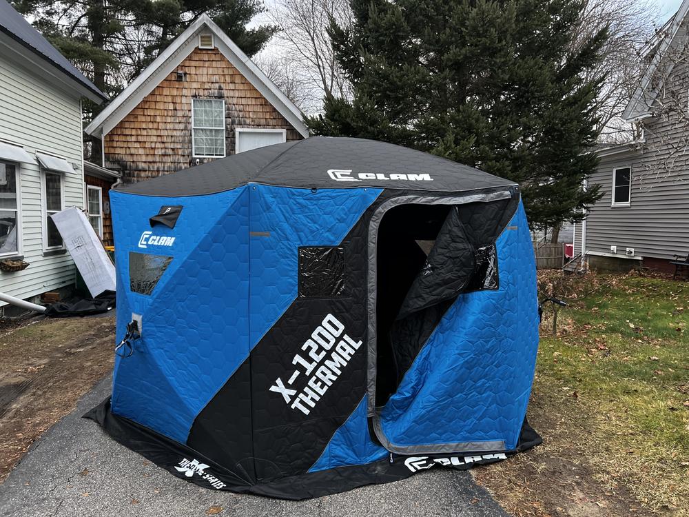 Clam X1200 Thermal Double Hub Ice Shelter