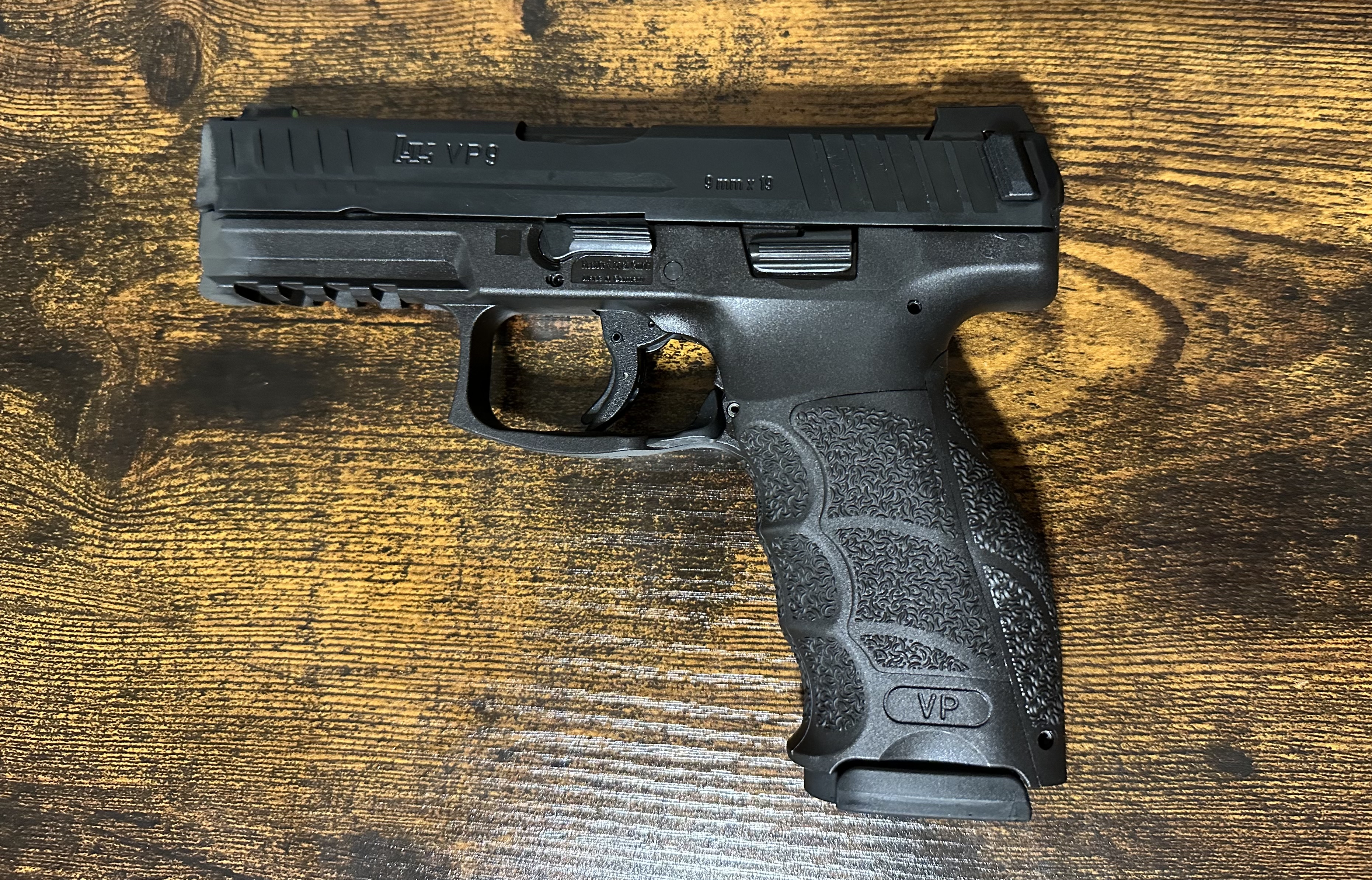 Bianchi Holster For HK VP9 – SLS Rotating Hood, Level III Retention, SafariSeven Material, Duty Belt Mount - View #3