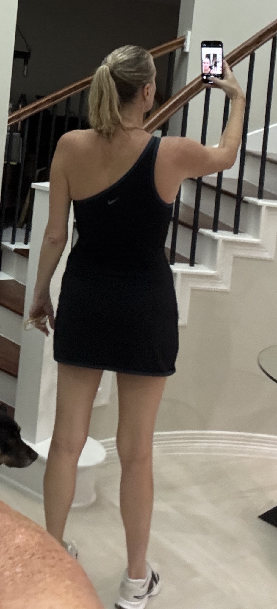 Women's Nike One Dri-FIT One Shoulder Dress | SCHEELS.com