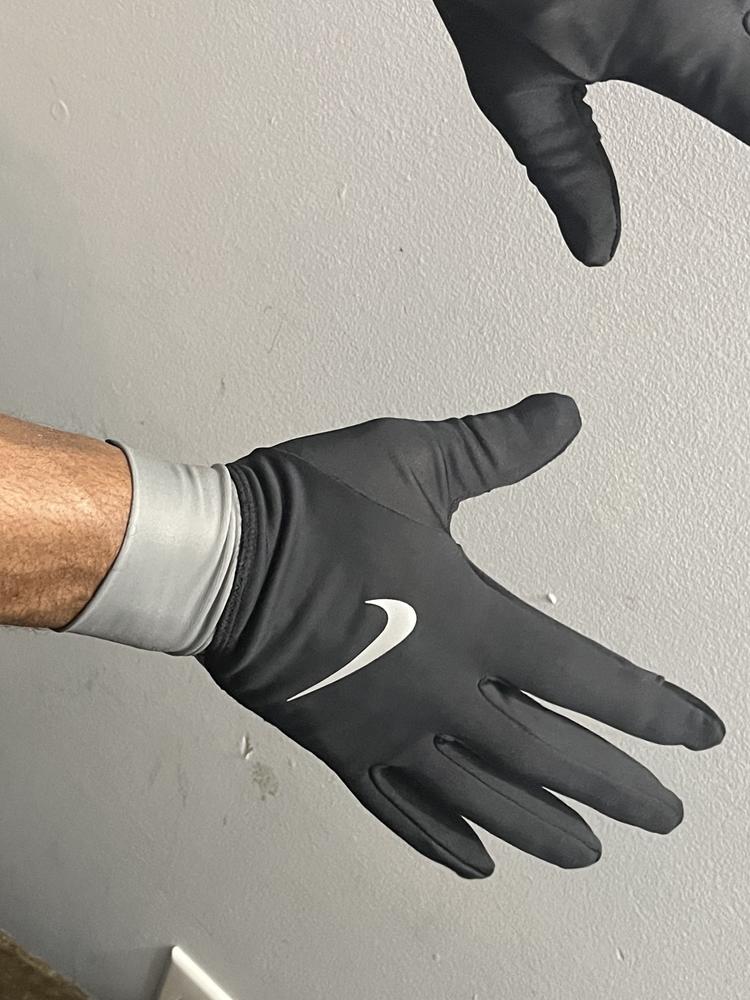 nike men's miler running gloves