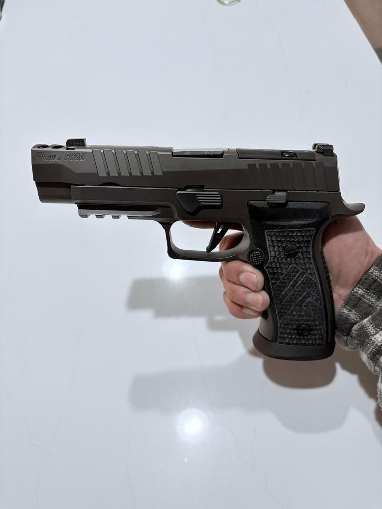 SIG SAUER P320-AXG Legion Optic Ready Full Size 9mm Pistol