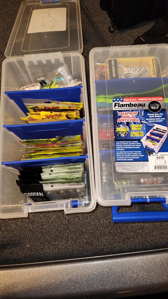 Flambeau Super Half Satchel Soft Bait Organizer