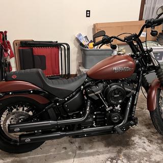 S&S Cycle Grand National Slip-On Race Mufflers For Harley Touring