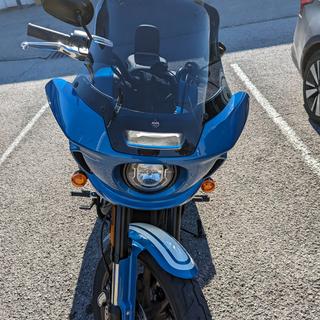 Klock Werks Flare Windshield For Harley FXLRST 2022-2026
