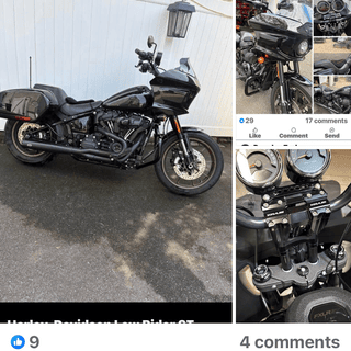 thumbnail image 2 of TCMT Precision Oil Cooler Cover For Harley Touring Street Glide FLHX Road Glide 2017-2022 2 of 5