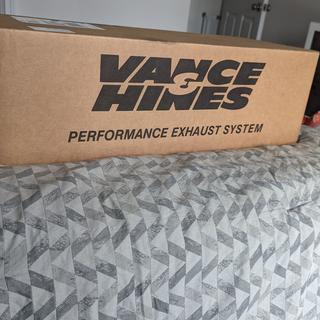 Vance & Hines Hi-Output Slip-On Mufflers For Harley Softail Fat