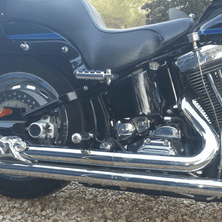 Vance & Hines Big Shots Long Exhaust For Harley Softail 1986