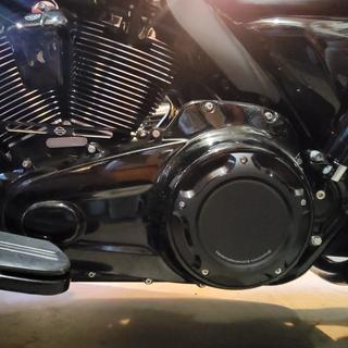 Clear Chrome Skull Derby Cover For Harley Touring 2016-2023 – Lenkdou