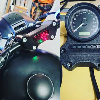 Motogadget Motoscope Mini Handlebar Top Clamp For Harley