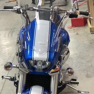 Windshield 鈴木Boulevard M109R M90オートバイスポーツWindShield