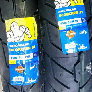 Michelin Scorcher 31 130/90B16 未使用！ Amazon.com: Michelin Scorcher 31 Harley-Davidson® Front
