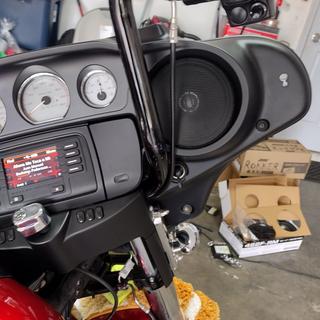 Hogtunes Gen Front Speakers For Harley Touring 2014-2025