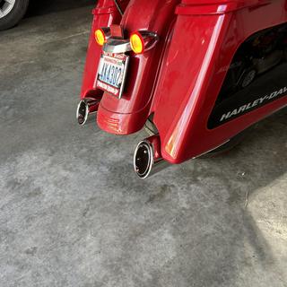 Cobra 909 Uppercut Slip-On Mufflers For Harley Touring 2017