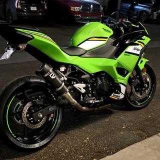 LeoVince GP Corsa EVO Slip-On Exhaust Kawasaki Ninja 400 / Ninja